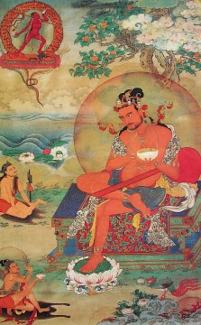 Buddhist Painting - Buddha Weekly The Great Naropa Six Yogas Buddhism